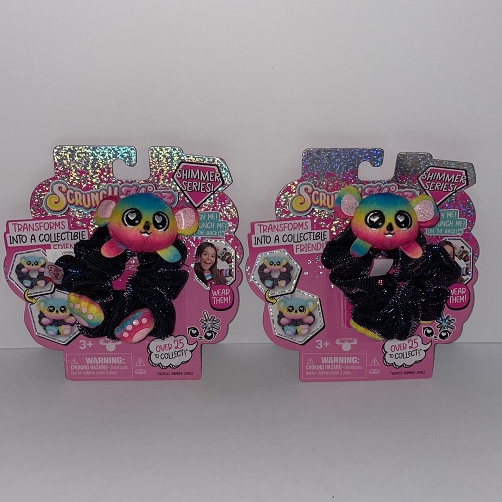 SCRUNCHMIEZ Scrunchies Shimmer Series (2 items) New in Package